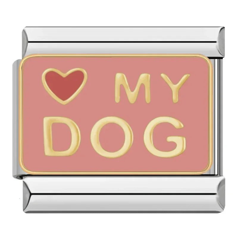 Charm Amo a mi perro - Italian Charms