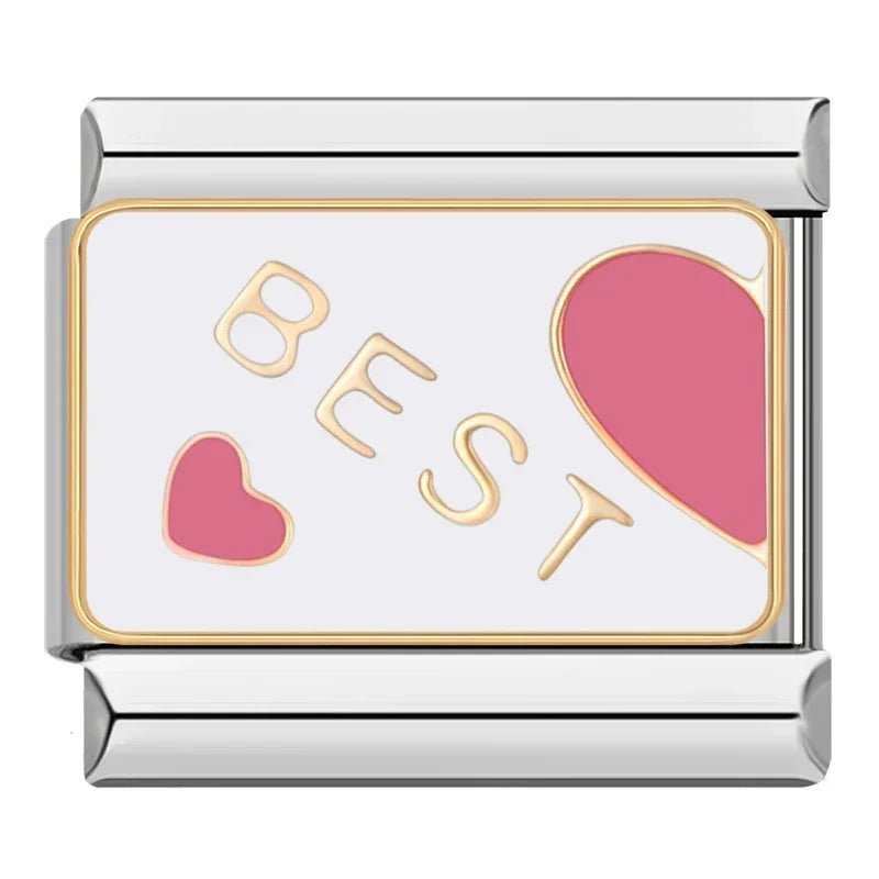 Charm BEST - FRIEND - Italian Charms
