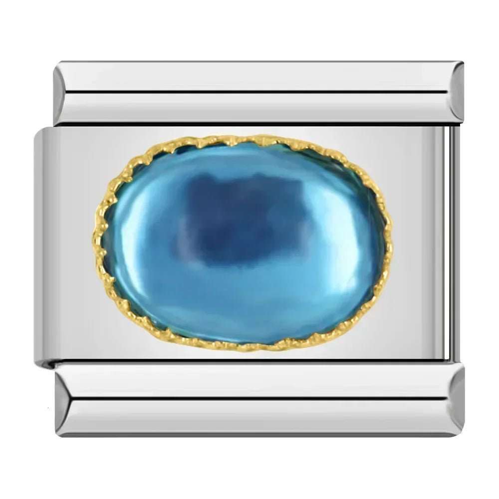 Charm Brillo Azul - Italian Charms