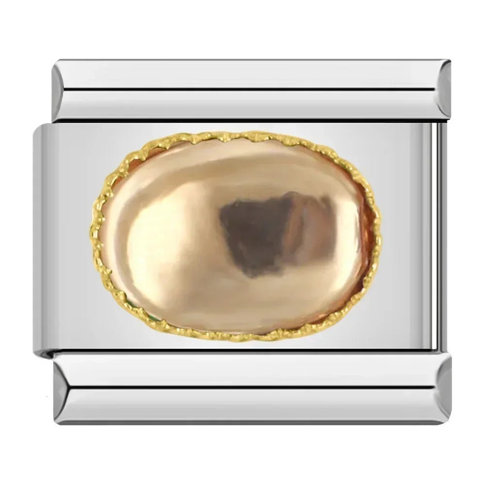 Charm Charm Brillo Dorado - Italian Charms