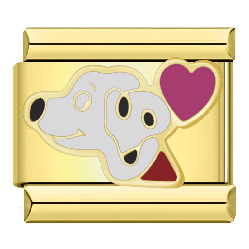Charm Perrita Corazon - Italian Charms