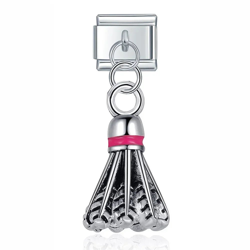 Charm volante de bádminton - Italian Charms