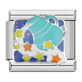 Charm Agua estrellada - Italian Charms