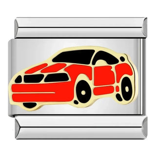 Charm Auto Rojo - Italian Charms
