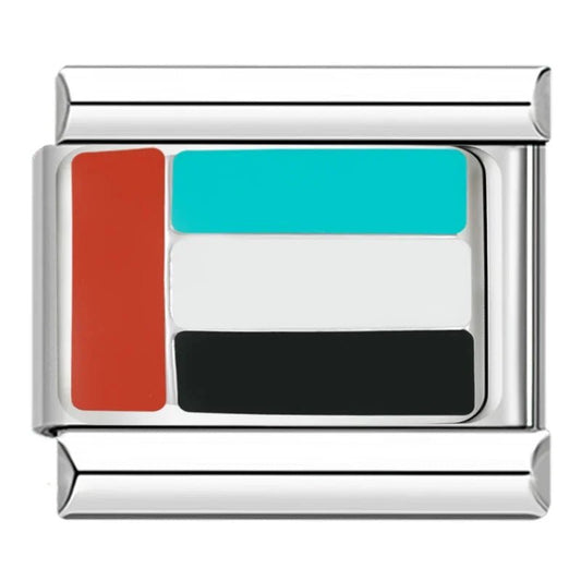 Charm Bandera de Emiratos Árabes Unidos - Italian Charms