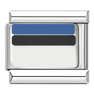 Charm Bandera de Estonia - Italian Charms