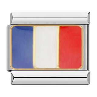 Charm Bandera de Francia - Italian Charms
