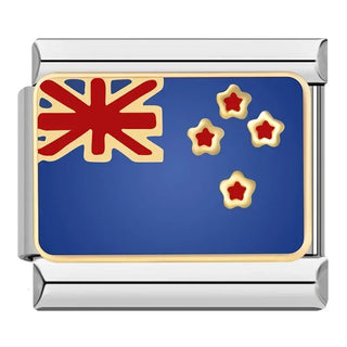 Charm Bandera Nueva Zelanda - Italian Charms