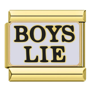 Charm Boys Lie - Italian Charms