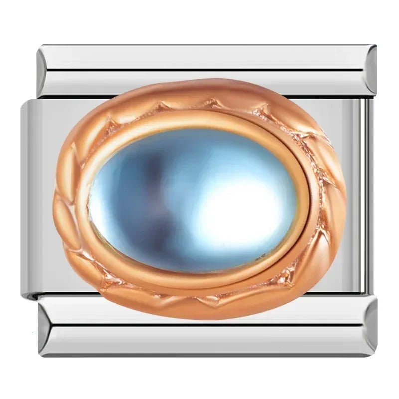 Charm Brillo Azul - Italian Charms