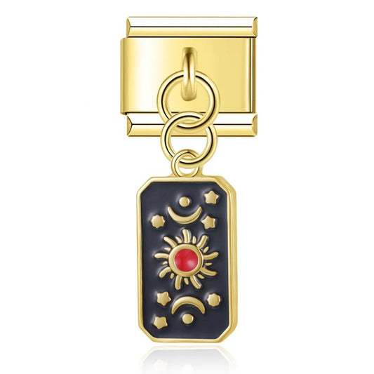 Charm carta de tarot El Sol - Italian Charms