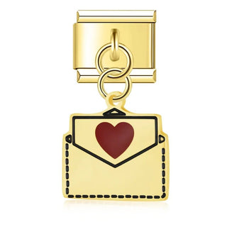 Charm Carta Dorada - Italian Charms