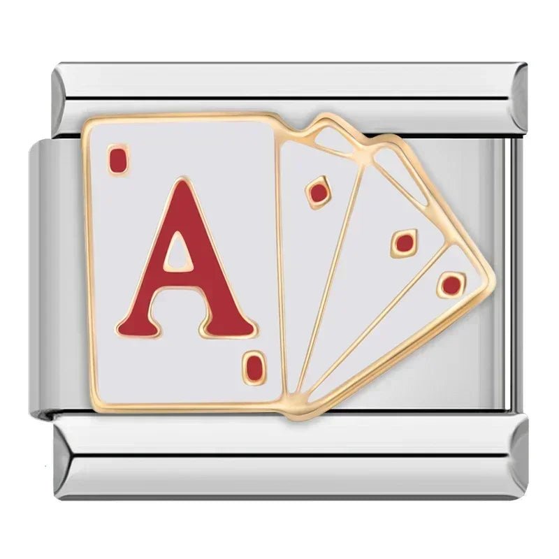 Charm Cartas Poker - Italian Charms