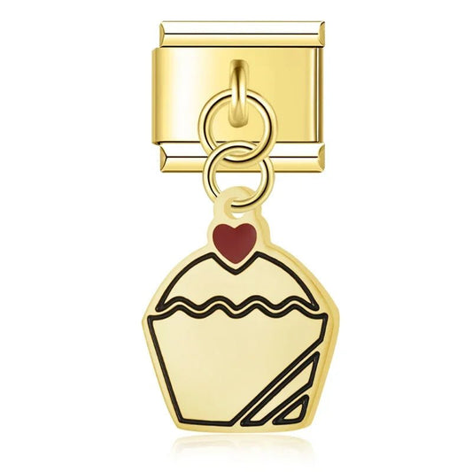 Charm Charm Colgante cup cake - Italian Charms
