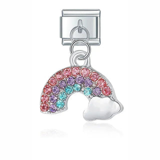 Charm Colgante arcoíris - Italian Charms