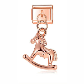 Charm Colgante Caballito - Italian Charms