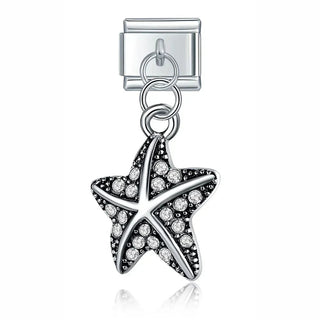 Charm Colgante Estrella color plata - Italian Charms