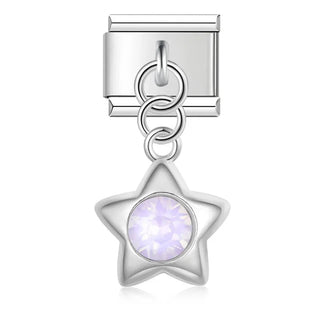 Charm Colgante Estrella Morada - Italian Charms
