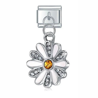 Charm Colgante Flor - Italian Charms