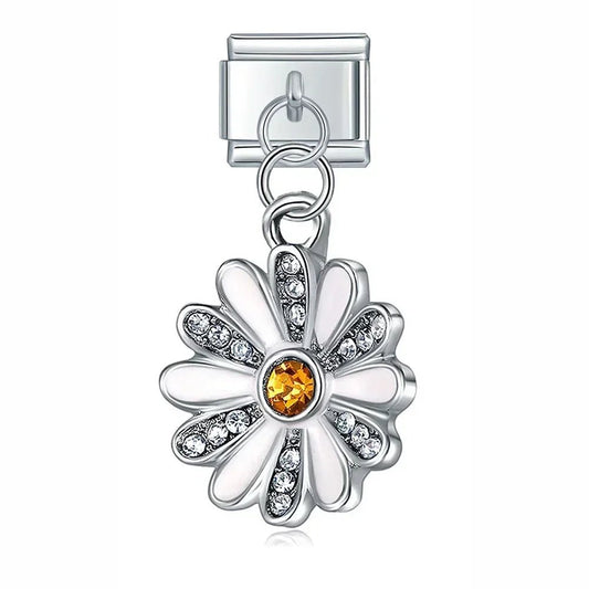 Charm Colgante Flor - Italian Charms