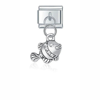 Charm Colgante Pez - Italian Charms