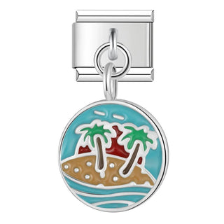 Charm Colgante Playa - Italian Charms