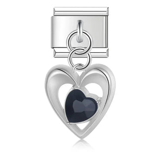 Charm Corazón Nocturno - Italian Charms