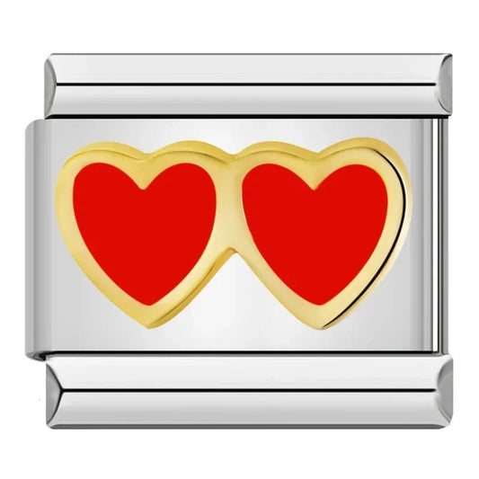 Charm Corazones - Italian Charms