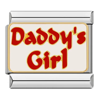 Charm Daddys girl - Italian Charms