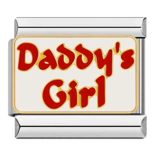 Charm Daddys girl - Italian Charms