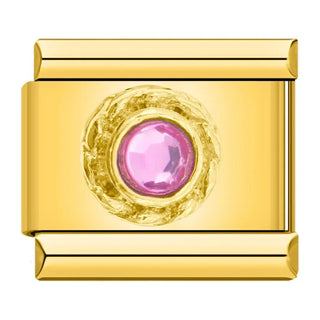 Charm Energía Brillo Rosa - Italian Charms