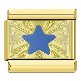 Charm Estrella Azul - Italian Charms