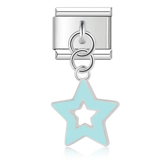 Charm Estrella Azul - Italian Charms