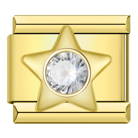 Charm Estrella brillo - Italian Charms