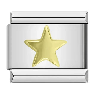 Charm Estrella doarada - Italian Charms