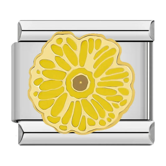 Charm Flor amarilla - Italian Charms