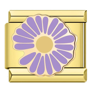 Charm Flor lila - Italian Charms