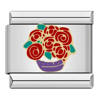 Charm Florero - Italian Charms