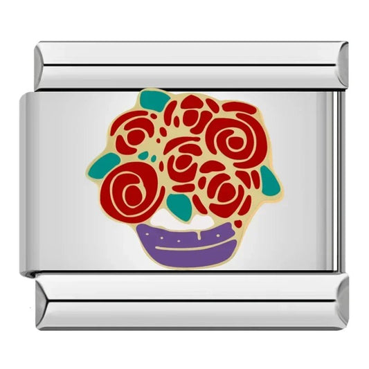 Charm Florero - Italian Charms