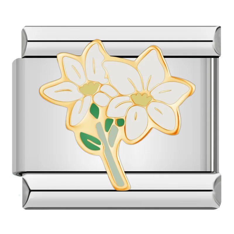 Charm Flores - Italian Charms