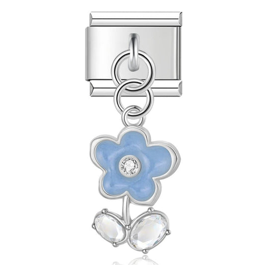 Charm Folgante flor - Italian Charms