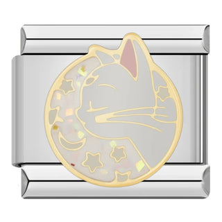 Charm Gatiti blanco - Italian Charms