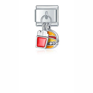 Charm hamburguesa papas - Italian Charms