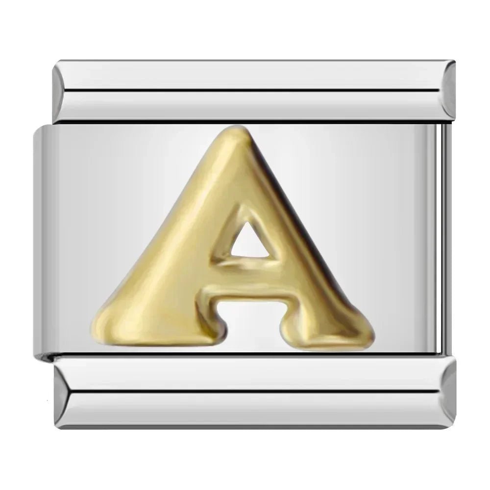 Charm Letra A - Italian Charms