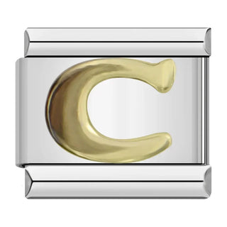Charm Letra C - Italian Charms