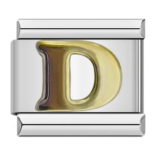 Charm Letra D - Italian Charms
