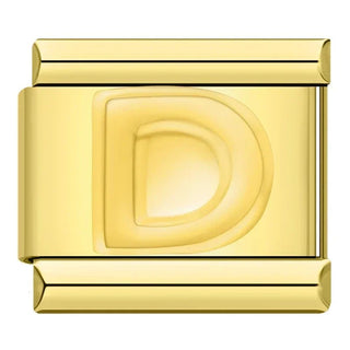 Charm Letra D - Italian Charms