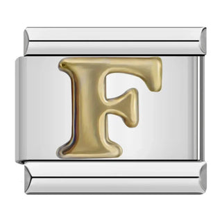 Charm Letra F - Italian Charms