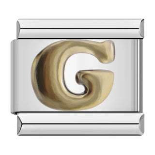 Charm Letra G - Italian Charms