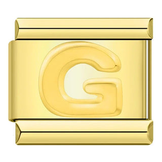 Charm Letra G - Italian Charms